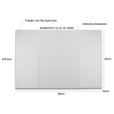 Ver imagem 5 de Cabeceira Ripada branca Solteiro Modular 88x60 sem furos