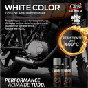 Ver imagem 5 de Orbi Tinta Spray Alta Temperatura Preto 340ml/220g