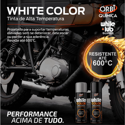 Orbi Tinta Spray Alta Temperatura Preto 340ml/220g - 5