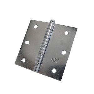 Kit 6 Dobradiça Zincada Porta / Janela Pino Solto Real 3x3"