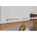 Ver mais imagens de Cozinha Completa Burguesa 2 Peças (1 Armário + 1 Balcão) C2p23 Freijó/branco - Nesher