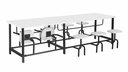 Ver imagem 1 de Mesa de Refeitório Escamoteável - 10 Lugares
