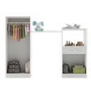 Ver imagem 6 de Quarto de Bebê Completo Berço/guarda-roupa/cômoda Fg2869 Multimóveis Branco