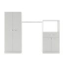 Ver imagem 7 de Quarto de Bebê Completo Berço/guarda-roupa/cômoda Fg2869 Multimóveis Branco