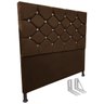 Cabeceira de Cama Box Casal Estofada Kasi + Frame - Cores - 1
