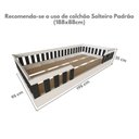 Ver imagem 4 de Conjunto com 2 Camas Infantil Montessoriana Solteiro Cori Yescasa Branco/Preto