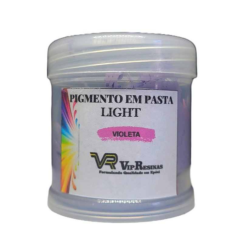 Kit 8 Pigmento Epóxi P/resina 100g Cores Light Vipresinas - 5
