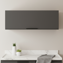 Ver imagem 2 de Armário Aéreo de Cozinha Geladeira 80cm 1 Porta Basculante Etna