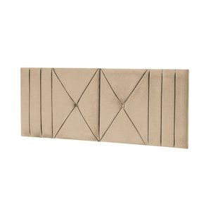 Cabeceira Cama Box Painel Suspensa Queen Tokio 160x55:Off White