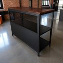 Ver imagem 1 de Bancada Ilha para Cozinha Design Industrial 1,00m x 50cm