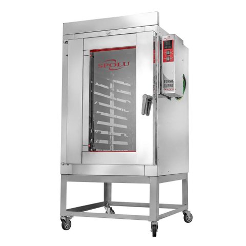 Forno Turbo Elétrico Spolu Trabor 10 Esteiras 18.000W Trifásico 220V