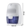 Desumidificador de Ar Portátil 600ml Silencioso com Led Bivolt Compacto para Quartos e Ambientes Imp - 2