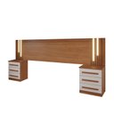 Ver imagem 2 de Cabeceira Casal Extensível com Led Luminous Yescasa