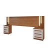 Cabeceira Casal Extensível com Led Luminous Yescasa - 2
