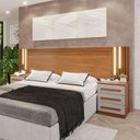 Ver imagem 1 de Cabeceira Casal Extensível com LED Luminous Yescasa