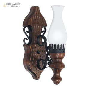 Arandela Rustica 700e Luminária Rústica Luminárias Müller