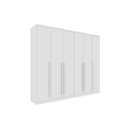 Ver imagem 2 de Guarda Roupa 6 Portas 8 Gav Sevilla Tcil Neve