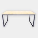 Ver imagem 3 de Mesa De Escritório Industrial 180x60x75Alt Madeira Pinus 30mm