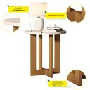 Ver imagem 4 de Mesa Lateral Redonda 8002 JB Bechara