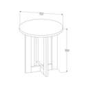 Ver imagem 3 de Mesa Lateral Redonda 8002 JB Bechara
