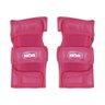 Kit Patins Rosa Tamanho M 34-37 Acessórios e Capacete - 6