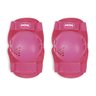 Kit Patins Rosa Tamanho M 34-37 Acessórios e Capacete - 3
