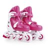 Kit Patins Rosa Tamanho M 34-37 Acessórios e Capacete - 2