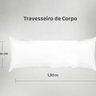 Travesseiro de Corpo Estampa com Refil 130cm x 38cm Gato Casaborda - 2