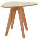 Ver imagem 1 de Mesa Lateral para Sala de Estar Orgânica Selly D03 Off White Freijó - Lyam Decor