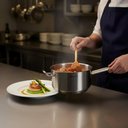 Ver imagem 5 de Panela Profissional 4,7l Brinox Aço Inox 24cm Fundo Triplo com Cabo Cozinha Restaurante Avulsa