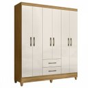 Ver imagem 1 de Guarda Roupa Casal 153cm 6 Portas Astra Freijó/off Z17 - Mpozenato