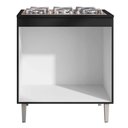 Ver imagem 2 de Balcão Gabinete Kimberly Cooktop 2 Portas para Cozinha Preto