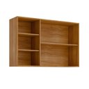 Ver imagem 3 de Armário Aéreo Cozinha 120 Cm Brilhante 2 Portas Reflecta 100% Mdf Cinamomo/offwhite - Mgm Móveis