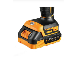 PARAFUSADEIRA FURADEIRA IMPACTO 20V 2 BATERIAS C/ MALETA ACESSORIOS DEKO - 6