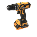 Ver imagem 5 de PARAFUSADEIRA FURADEIRA IMPACTO 20V 2 BATERIAS C/ MALETA ACESSORIOS DEKO