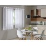 Cortina Cozinha Duplex 3,00 X 1,20 Bella Janela - Branco08 - 1