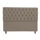 Ver imagem 3 de Cabeceira Queen para Cama Box 160cm Sofia Suede - Vallisa Decor:bege