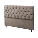 Ver imagem 1 de Cabeceira Queen para Cama Box 160cm Sofia Suede - Vallisa Decor:bege