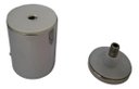 Ver imagem 2 de Prolongador Botton Inox 304 Vidro Guarda Corpo 50x40mm Cromado