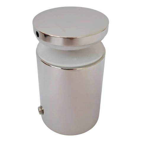 Prolongador Botton Inox 304 Vidro Guarda Corpo 50x40mm Cromado