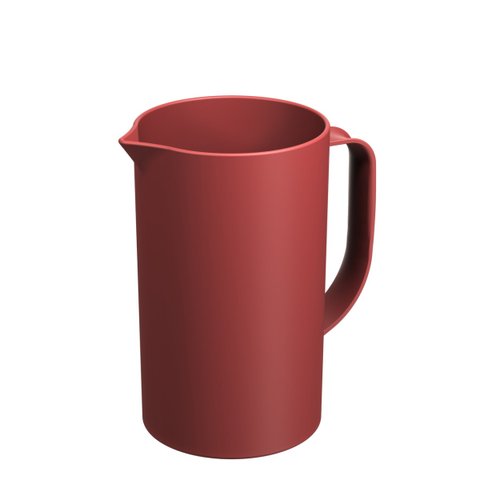 Jarra com Tampa Coza Cozy 1 Litro Vermelho Bold