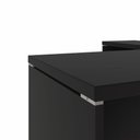 Ver imagem 6 de Mesa de Escritório em L F5 Office Moderno MDP 150cm Preto F5 Office