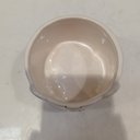 Ver imagem 2 de Cachepô Decorativo Vaso 8x9x9cm Cerâmica Branco Elefante