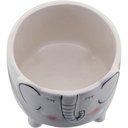 Ver imagem 6 de Cachepô Decorativo Vaso 8x9x9cm Cerâmica Branco Elefante