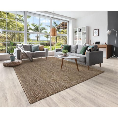 Tapete Eco Terra Madeira 195X250CMTAPETES São Carlos