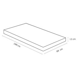 Cama Infantil Montessoriana Solteiro Espaçosa para Crianças com Proteção Lateral e Colchão - 6