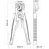 Alicate Desencapador de Fios Automático Master 8 Pol Tramontina - 5
