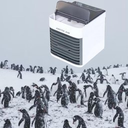 Mini Ar Condicionado Portátil Clima Umidificador - 2