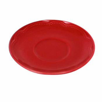 Jogo C/ 2 Xícaras de Chá 230ml C/ Pires em Porcelana Vermelha, Coleção Exclusiva Ps I Love You - 6