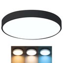 Ver imagem 1 de Luminária de Teto L10060 3 Tons LED 25W Preto Leva pra Casa 50cm